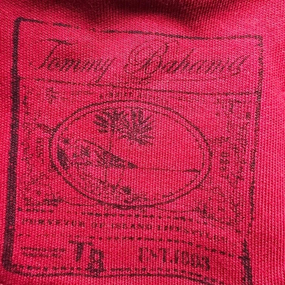 Tommy Bahama Quarter Zip Pullover Sweater Dusty Rose Mauve Men's Large Casual - Picture 6 of 16